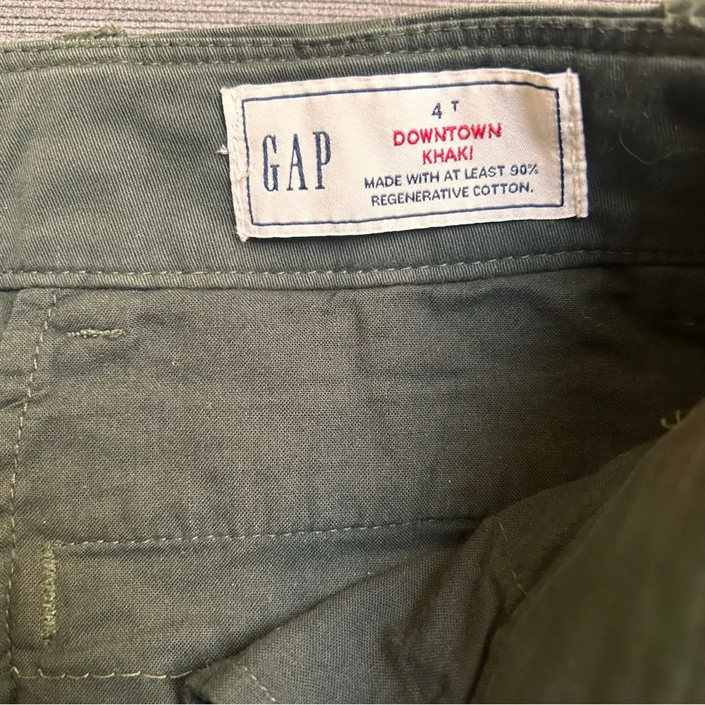 Gap Womens Downtown Khaki Pant Size 4 Tall